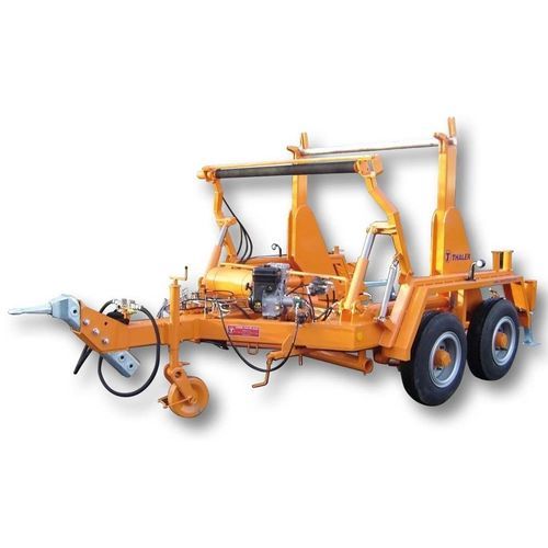 Kabeltrommelanhänger - TTA 8008 K - Jakob Thaler GmbH - für Kabeltransport und -verlegung / für Kabeltrommel / Tandem