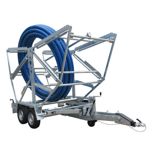 Anhänger für Transport und Verlegung von Rohren - RVL 2021 - Jakob Thaler GmbH - für Rohre / 2-Achsen / angehängt