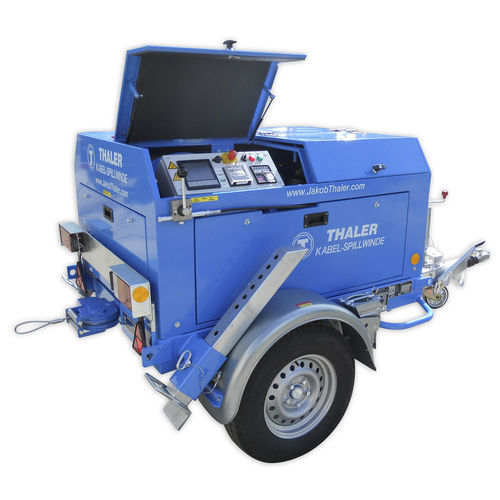 Dieselbetriebene Spillwinde - KE-SP 20 series - Jakob Thaler GmbH - für Kabel / Traktion / Zug