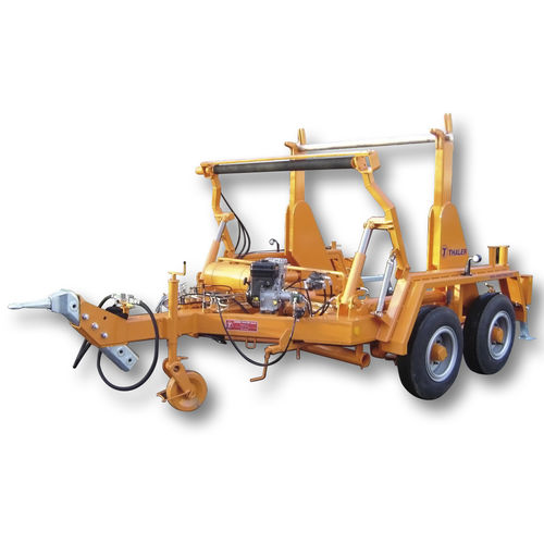 Kabeltrommelanhänger - TTA 6008 K  - Jakob Thaler GmbH - für Kabeltransport und -verlegung / für Kabeltrommel / Tandem