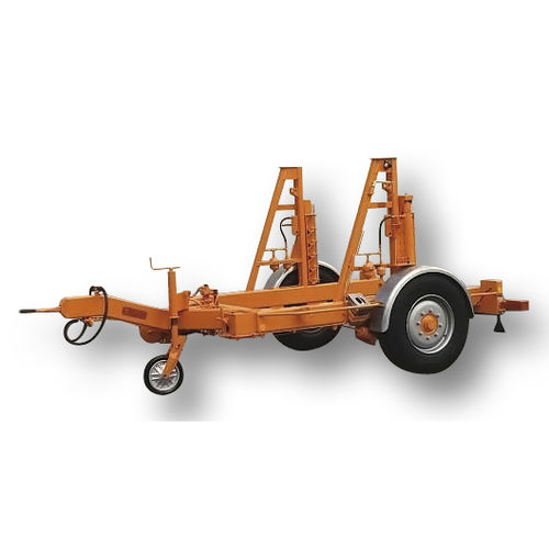 U-förmiger Anhänger - TTA 5875 AL - Jakob Thaler GmbH - Kabeltrommel / für Kabeltransport und -verlegung / für Kabeltrommel
