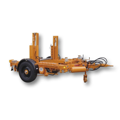 Kabeltrommelanhänger - TTA 6094 A - Jakob Thaler GmbH - für Kabeltransport und -verlegung / für Kabeltrommel / einachsig
