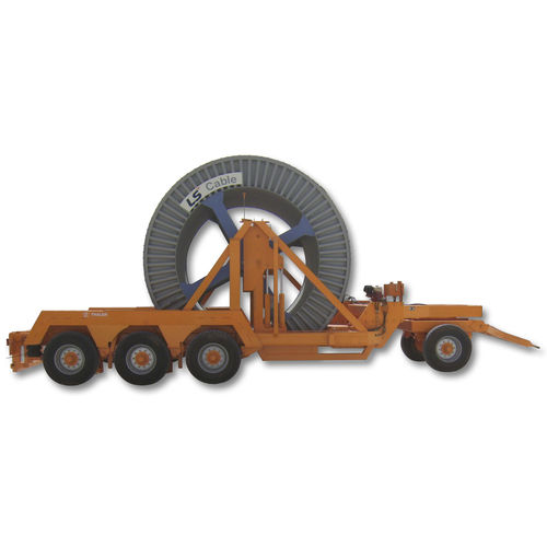 U-förmiger Anhänger - TTA 40008 - Jakob Thaler GmbH - Kabeltrommel / für Kabeltransport und -verlegung / für Kabeltrommel