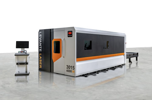 Faserlaser-Schneidemaschine - TecnoLaser Levante A - TECHNOLOGY Italiana - 2D-Laser / für Aluminium / für Edelstahl
