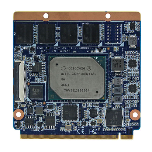 CPU-Karte / Qseven® - EQM-APL - BCM Advanced Research - Intel® Celeron® J3455 / intel® celeron® N3350 / Intel® Atom x7-E3950