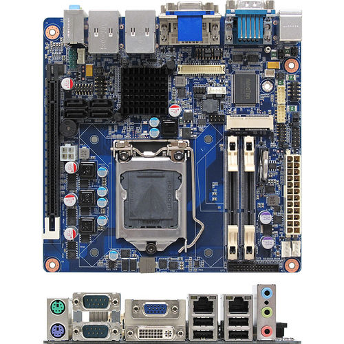 Mini-ITX-Mainboard - MX61H - BCM Advanced Research - Intel® Core™ i Serie / intel H61 / DDR2 SDRAM