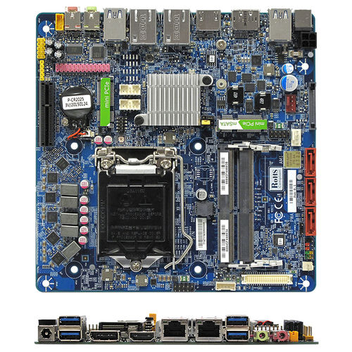 Mini-ITX-Mainboard - MX110HD - BCM Advanced Research - Intel® Core™ i Serie / Intel H110 / DDR4 SDRAM