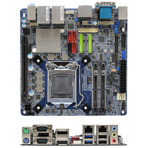 Mini-ITX-Mainboard - MX110H - BCM Advanced Research - Intel® Core™ i Serie / Intel H110 / DDR4 SDRAM