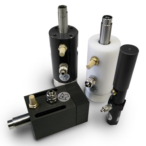 Linearer Rüttler - F series - OLI S.p.A. - pneumatisch / Trennkolben / für Förderanlagen