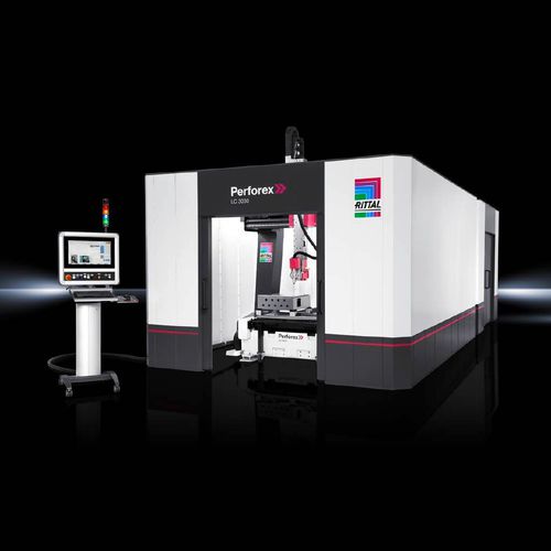 Laserbearbeitungszentrum - Perforex LC - RITTAL - 5-Achs / vertikal