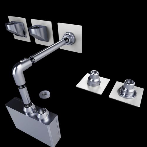 Edelstahltragarmsystem - CP 40 - RITTAL - für Schalttafel