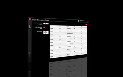 Prozessanalyse-Software - RiPanel Processing Center - RITTAL - CAD-Schnittstelle / Planung / Prozess