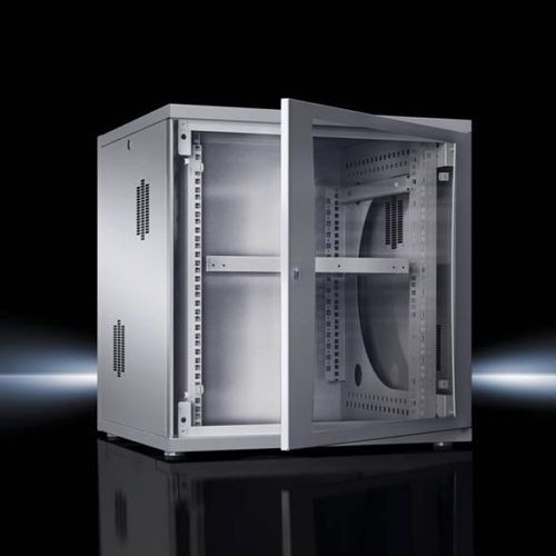 Wandmontiertes Gehäuse - FlatBox - RITTAL - bodenstehend / 19"-Rack / rechteckig
