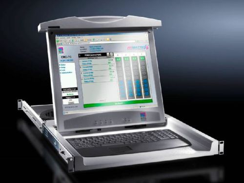 1U-Rackeinschub - RITTAL - Tastatur / LCD-Bildschirm