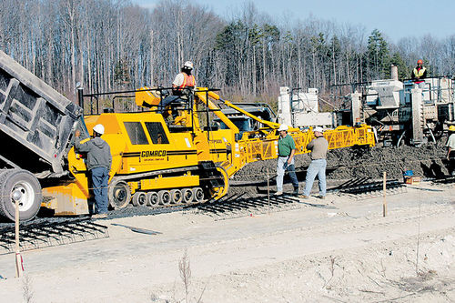 Fertiger für Beton - RTP-500 - GOMACO International - auf Raupen / für Straßen