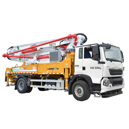 Mobile Autobetonpumpe - HB37V - XCMG - für Baustelle