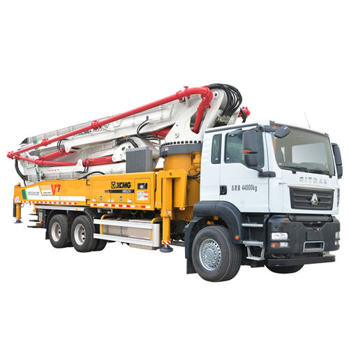 Mobile Autobetonpumpe - HB43V - XCMG - für Baustelle / für Untergrund