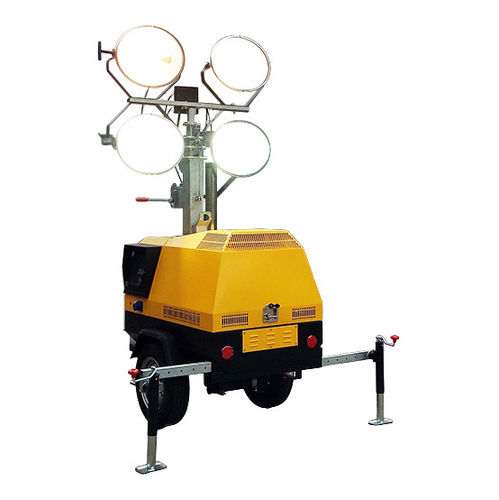 Metalliodide-Lichtmast - 4VA4000 - XCMG - Halogen / dieselbetrieben / Benzin-Motor