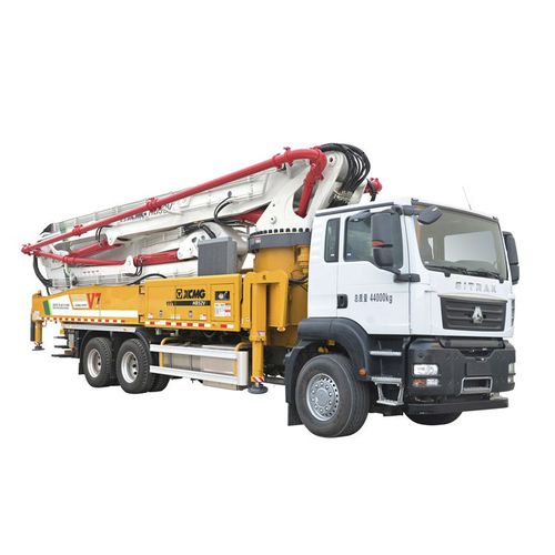 Mobile Autobetonpumpe - HB52V - XCMG - für Baustelle / Diesel / für Industrieanwendungen