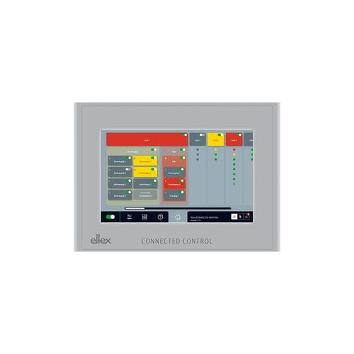 Kontroll-Displaymodul - ECC - Eltex-Elektrostatik-GmbH - mit Touchscreen / CANopen