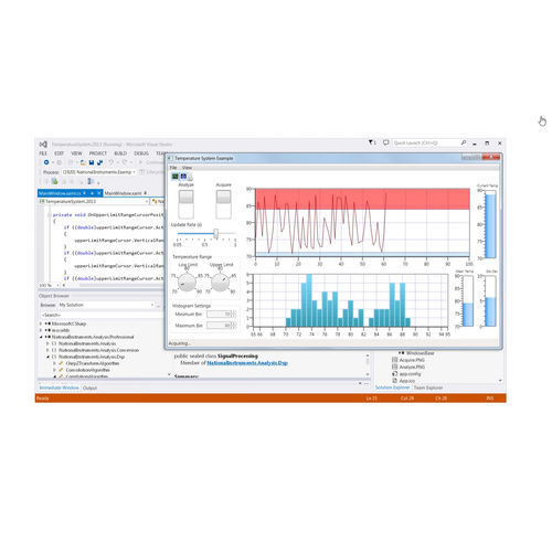 Analysesoftware - Measurement Studio - NATIONAL INSTRUMENTS - Schnittstellen / Mess / Programmier