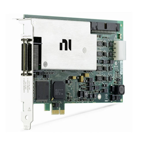 Digitale E/A-Karte - PCIe-6353 - NATIONAL INSTRUMENTS - analog / 4 Analogausgänge / 32 E/A