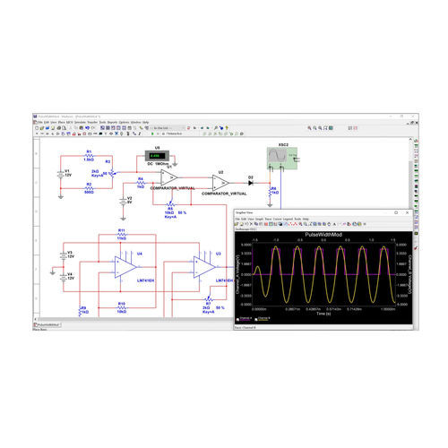 Analysesoftware - Multisim - NATIONAL INSTRUMENTS - Schnittstellen / Simulations für elektronische Schaltkreise / Entwicklungs