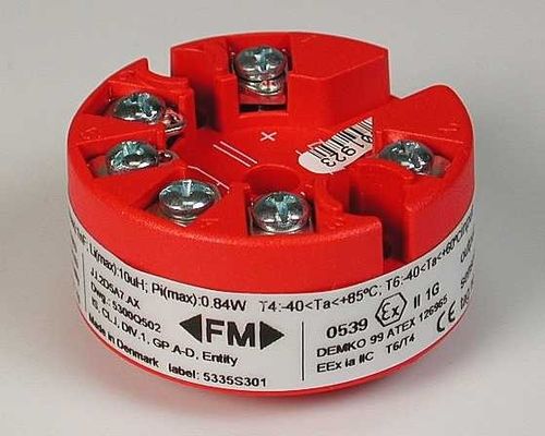 Temperaturmessumformer / am Sondenkopf - 4 - 20 mA, -200 °C ... +850 °C | TT520 - MINCO - RTD / 4-20 mA / programmierbar
