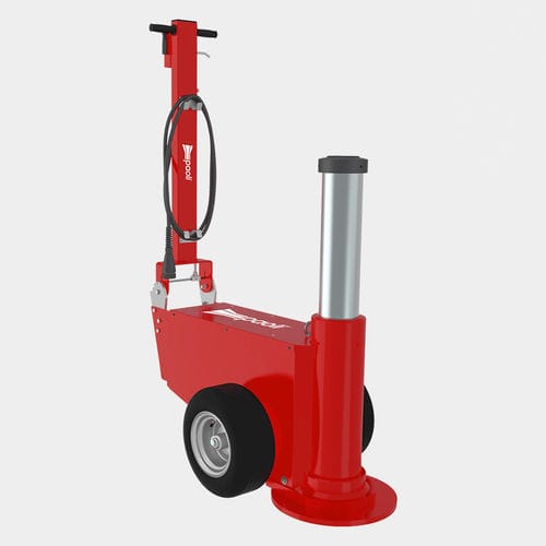 Hebebock auf Rollen - DPLIFT 100/72 - Paoli - pneumatisch / Stahl