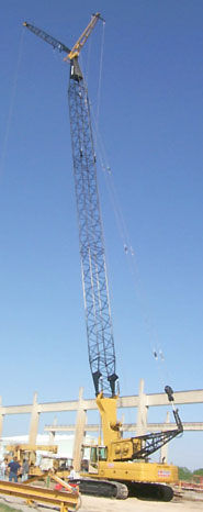 Kran auf Raupen - Favelle Favco - Ausleger / Teleskop / Gitter