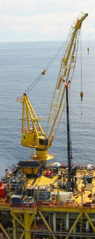 Plattformmontierter Kran - Favelle Favco - Spitzenausleger / für Offshoreanwendung / für Hubanwendungen