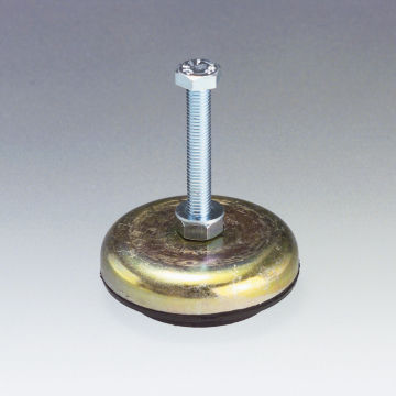 Maschinenfuß - 12.2075.1 series - APSOparts® - Stahl / Elastomer / galvanisiertem Stahl