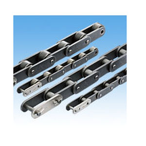 Stahl-Förderkette - RF series - Tsubakimoto Chain - mit Halterungen / langgliedrige / mit Rollen