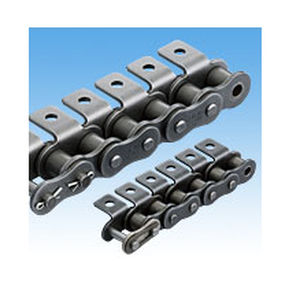 Stahl-Förderkette - RS series - Tsubakimoto Chain - mit Halterungen / kleinformatig