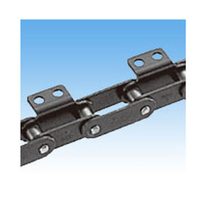 Stahl-Förderkette - X-Lambda  - Tsubakimoto Chain - mit Halterungen / für die holzverarbeitende Industrie / kleinformatig