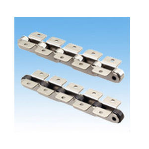 Edelstahl-Förderkette - LSK series - Tsubakimoto Chain - Rollen Traglaschen / kleinformatig