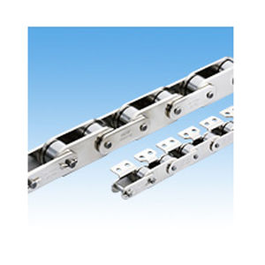 Edelstahl-Förderkette - RF series - Tsubakimoto Chain - mit Halterungen / doppelt / kleinformatig