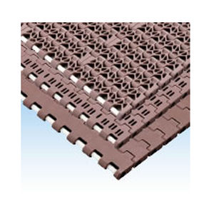 Flexibles Förderband - BT series - Tsubakimoto Chain - modular / per Ansaugung / glatt