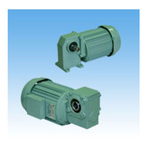 Schneckengetriebemotor - CSMA  - Tsubakimoto Chain - dreiphasig / rechtwinklig / mit Vollwelle