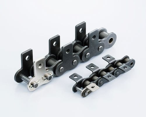 Antriebskette - RS-K  - Tsubakimoto Chain - Stahl / Rollen / mit Halterungen