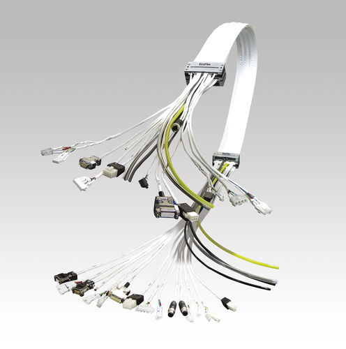 Energieführungskette / komplett geschlossen - Cleanveyor&reg; - Tsubakimoto Chain - Kunststoff / leichtgewichtig / geräuscharm