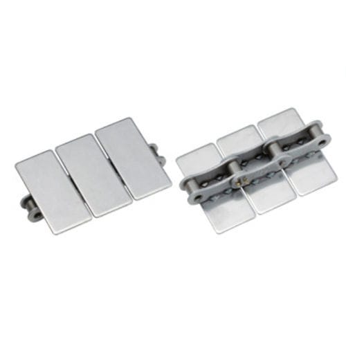 Edelstahl-Förderkette - TS series - Tsubakimoto Chain - Latten / doppelt / schmierlose Grösse