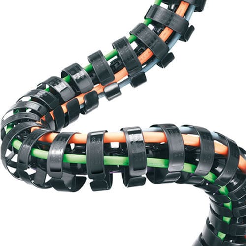 Offener Kabelhalter - TKRB - Tsubakimoto Chain - Kunststoff / 3D