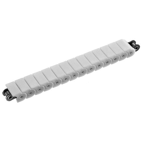 Stahl-Förderkette - SnapCover®  - Tsubakimoto Chain - Block / mit Rollen / Plastikträger