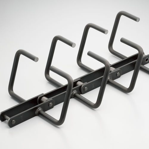 Edelstahl-Förderkette - RF series - Tsubakimoto Chain - mit Halterungen / mit Rollen / schmierlose Grösse