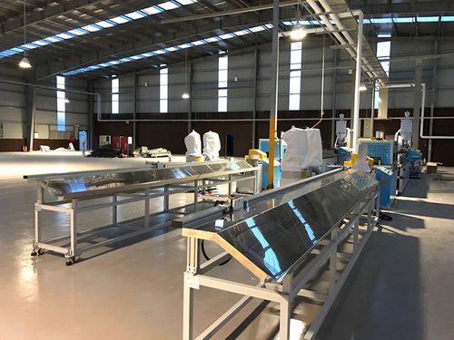 Doppelschneckenextrusionsanlage - Everplast Machinery Co., Ltd. - Profil / Beschichtung / für PVC