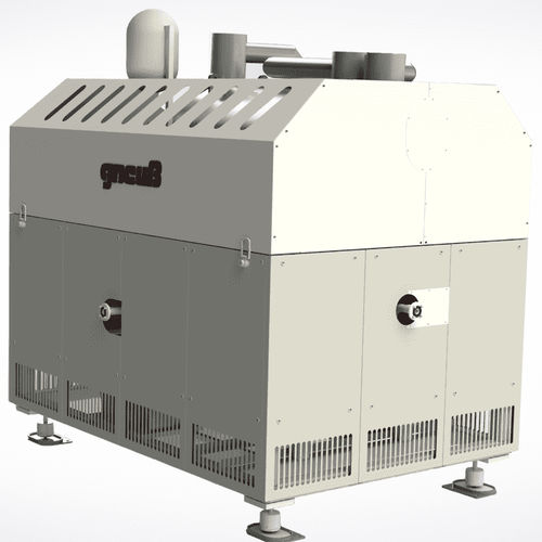 Kompakte Extrusionsanlage - Gneuß Kunststofftechnik GmbH - Granulierung / Kunststoffrecycling / für PET