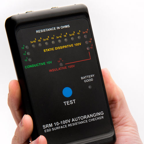 Widerstandstester - 740 - Fraser Anti-Static Techniques - Erdwiderstand / Erdungswiderstand / Batterie