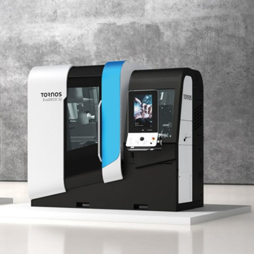 CNC-Drehautomat - EvoDECO 20 - TORNOS - 10-Achsen / 4 Werkzeuge / für Automobilanwendungen
