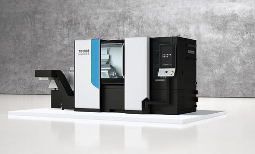 CNC-Drehautomat - DECO G - TORNOS - 9-Achs / 27 Werkzeuge / für Tiefbohrungen
